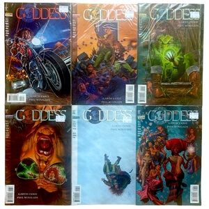 DC Vertigo GODDESS #3 4 5 6 7 8 Garth Ennis 6-Comic Lot